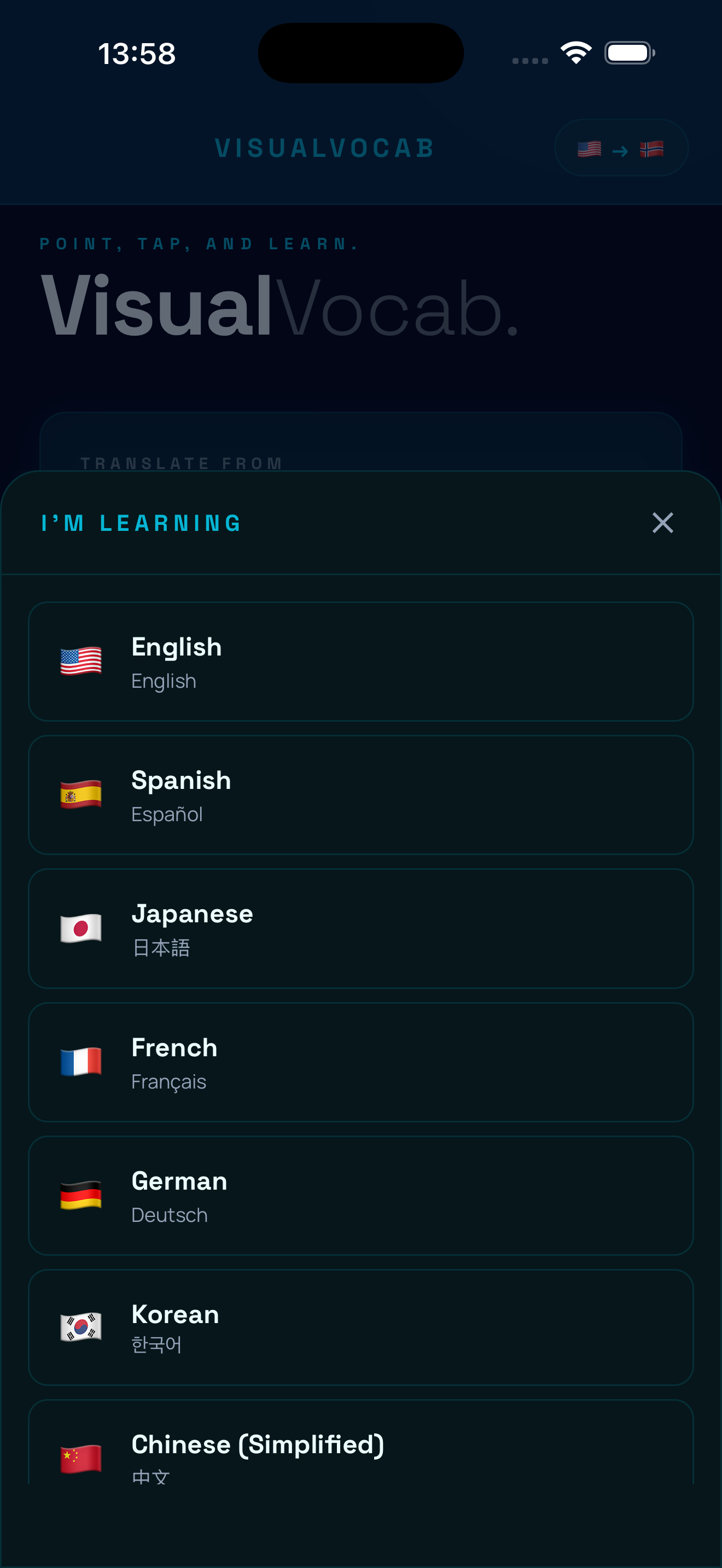 Language Picker
