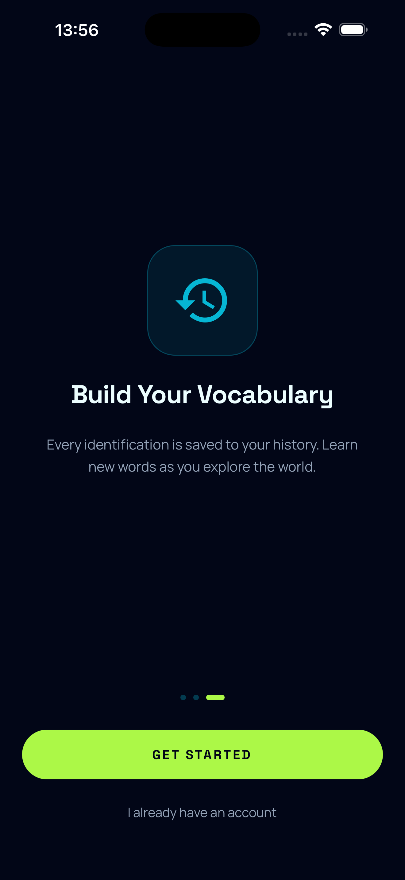 Onboarding · Vocab